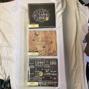 3 BRAND NEW Recollections Scrapbook Albums Album 12” x 12”